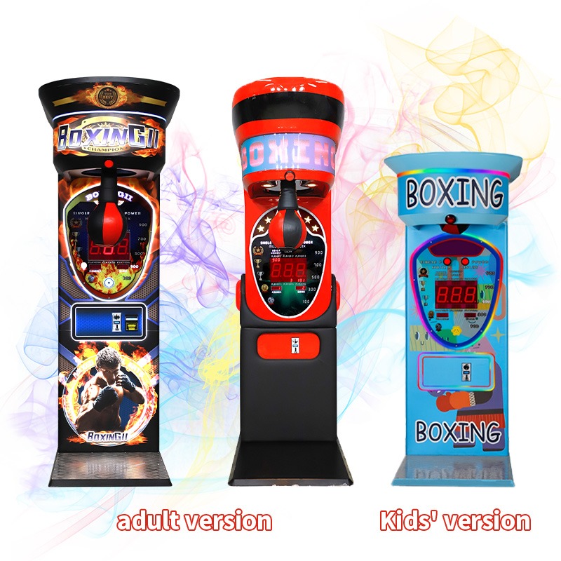 Arcade Game Coin - バー、ジム、アミューズメントセンター向けのカスタムコイン式ボクシングパンチマシンアーケードゲーム