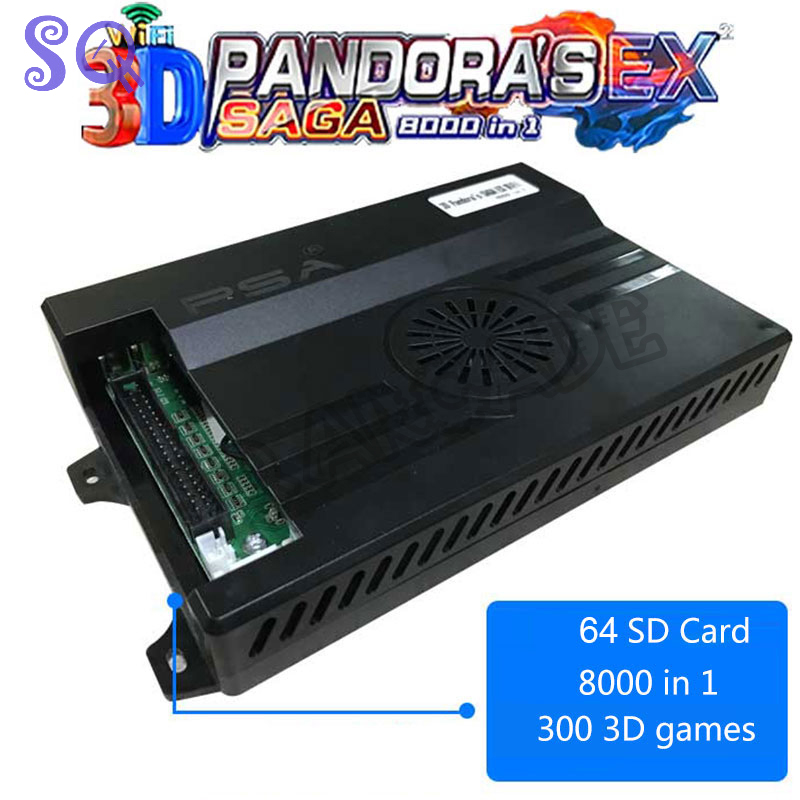 Arcade Game Cabinet - Pandora Saga Box ex2 8000 in