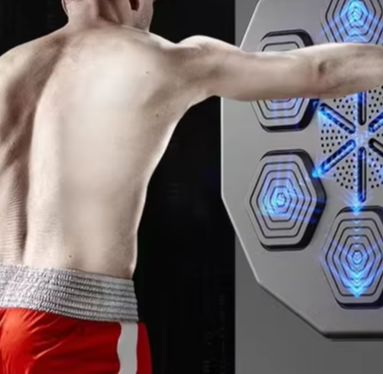 Arcade Games & Vending Llc - ホーム 大人向け大型壁掛けスマート電子アーケードゲーム トレーニング用 ボクシンググローブ付き ワンパンチミュージックボクシングマシン
