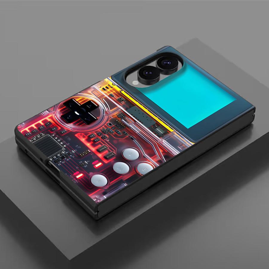 Arcade Z - レトロゲーム機風スマホケース サムスン Galaxy ZFold Wide Z
