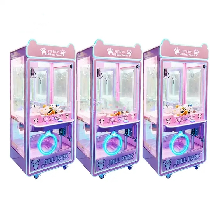 Arcade Toy Claw Vending Machine - コイン式ゲーム機 おもちゃ販売機 アーケード クレーンゲーム クレーンマシン 紙幣識別機付き
