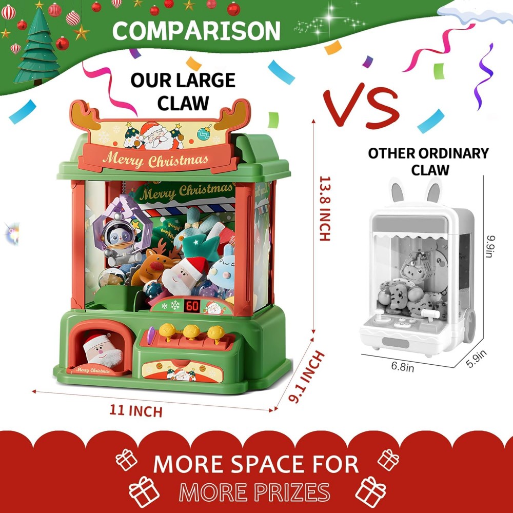 子供のためのクリスマスの爪のマシン,ミニ自動販売機,キャンデ - Arcade And Vending のレビューと価格