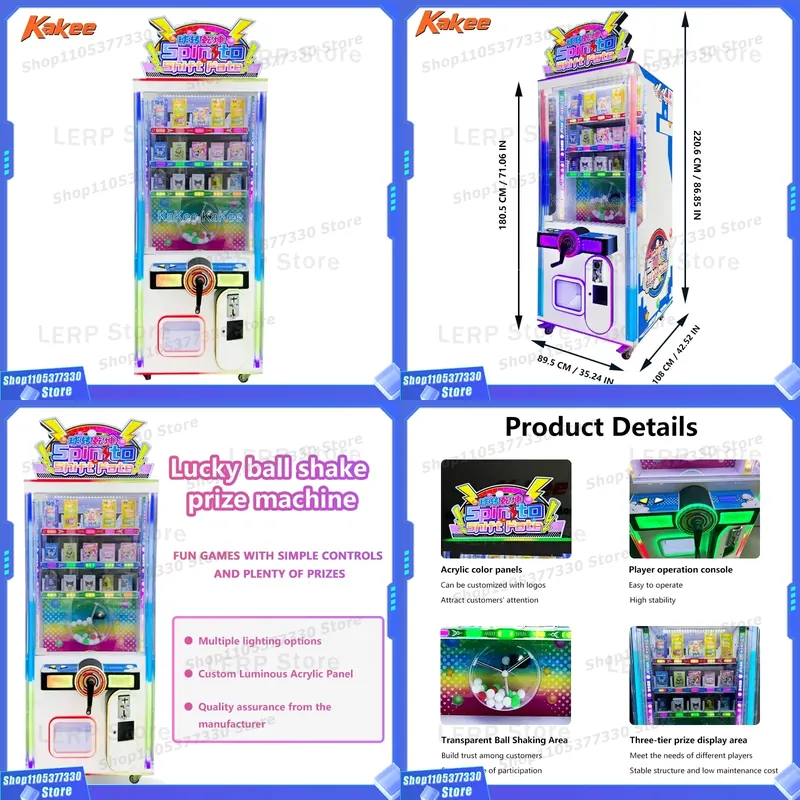 業務用アーケード型娯楽機器、商業用スロットゲーム機エンターテ - Arcade Style Vending Machine のレビューと価格