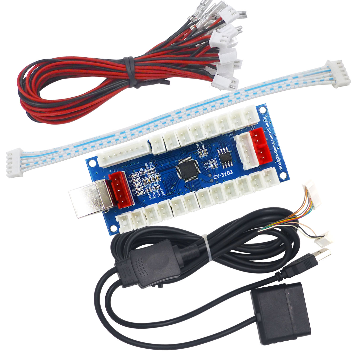 SJ@JXアーケードコントローラー ゼロディレイエンコーダー - Arcade Button Pcb のレビューと価格