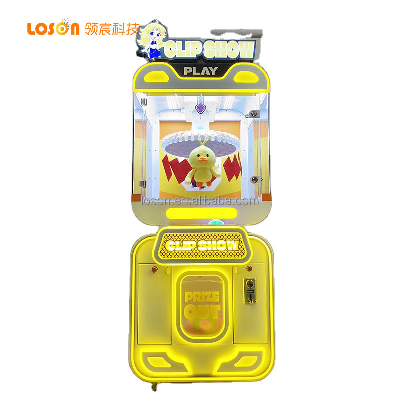 遊園地新型コイン式景品おもちゃ自動販売機モールミニクリップク - Arcade Style Vending Machine のレビューと価格