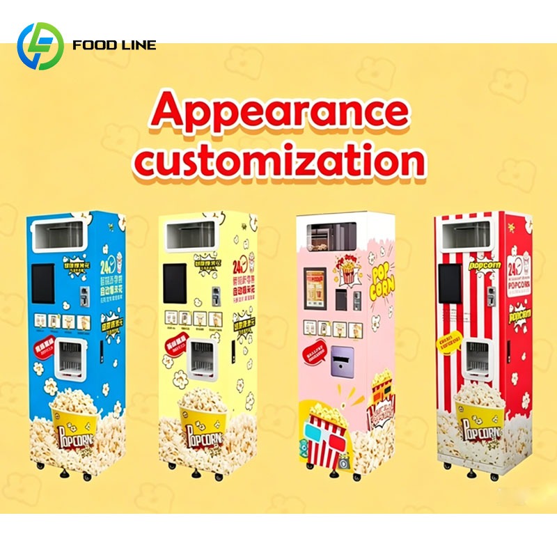 ポップコーン自動販売機 商業用スマートセルフサービススナック - Popcorn Vending Machine のレビューと価格