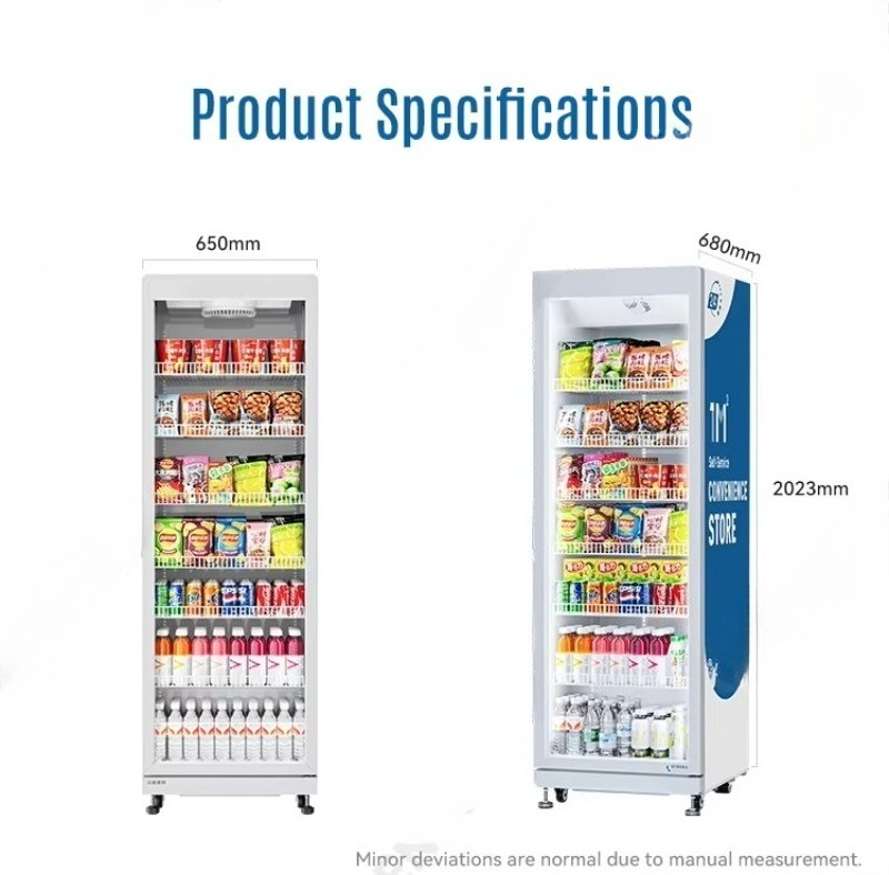 フードライン カスタマイズド自動販売機 AI搭載 オープンド - Open Vending Machine のレビューと価格