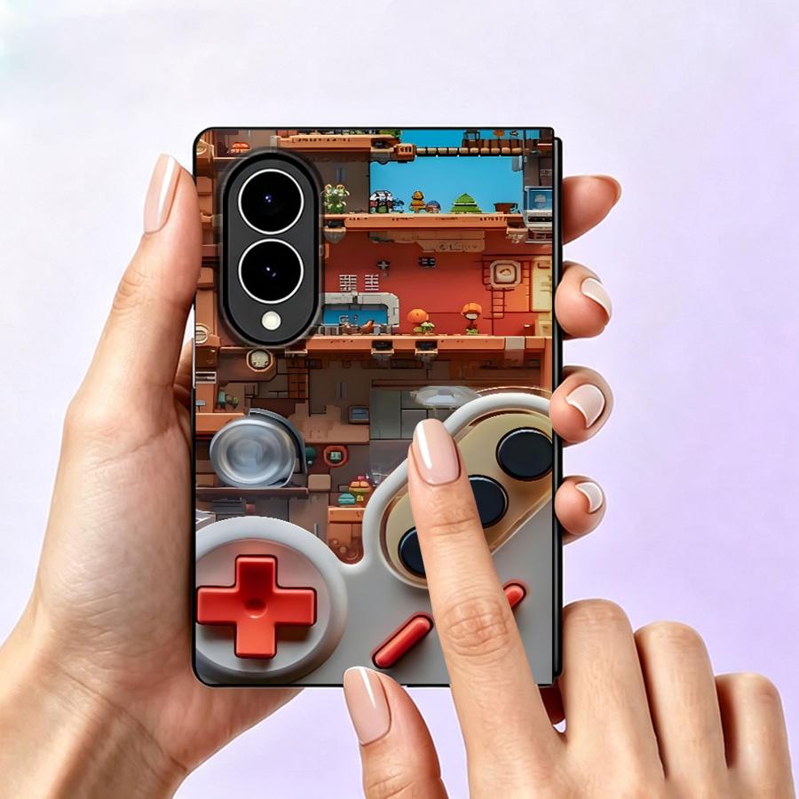 高級電話カバーケース Samsung Galaxy ZFol - Arcade Z のレビューと価格