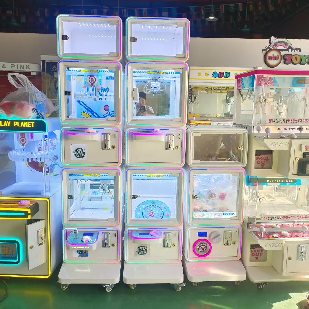 業務用メガミニクレーンゲーム機、高収益コイン式アーケードゲー - Arcade Machine Profit のレビューと価格