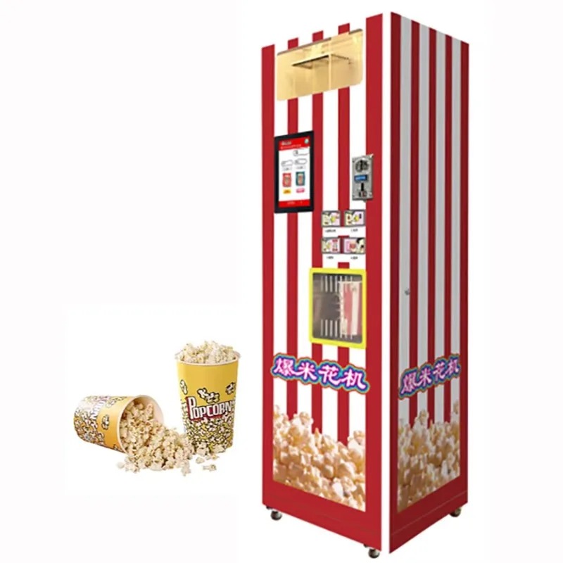 カスタマイズされた中国製ガス式業務用ポップコーン製造機、業務 - Popcorn Vending Machine のレビューと価格