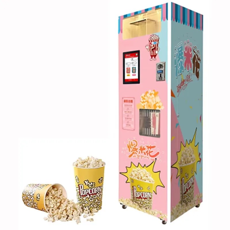 カスタマイズされた中国製ガス式業務用ポップコーン製造機、業務 - Popcorn Vending Machine のレビューと価格