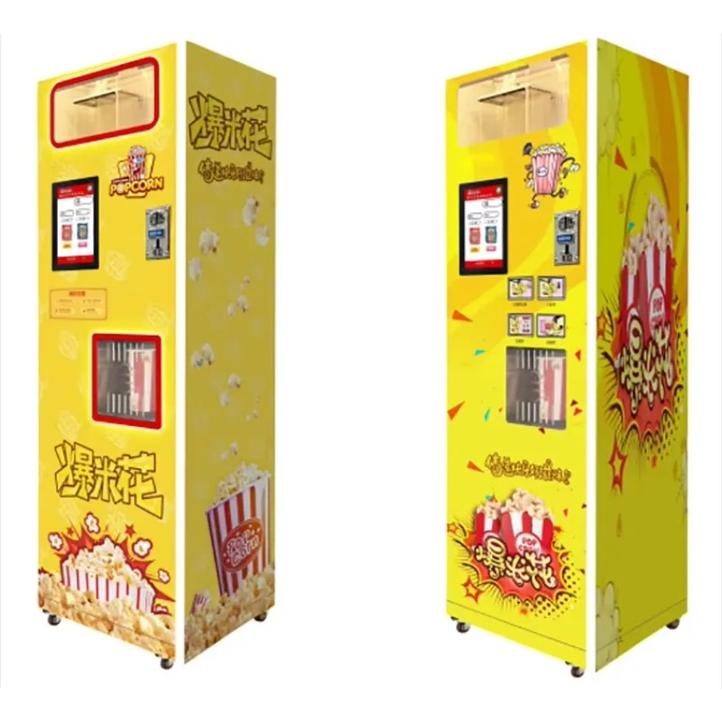 カスタマイズされた中国製ガス式業務用ポップコーン製造機、業務 - Popcorn Vending Machine のレビューと価格