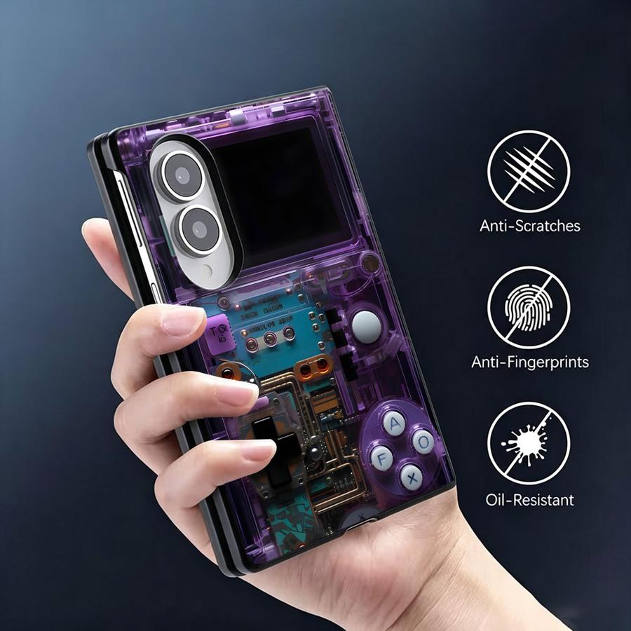 レトロゲーム機風スマホケース サムスン Galaxy ZFo - Arcade Z のレビューと価格