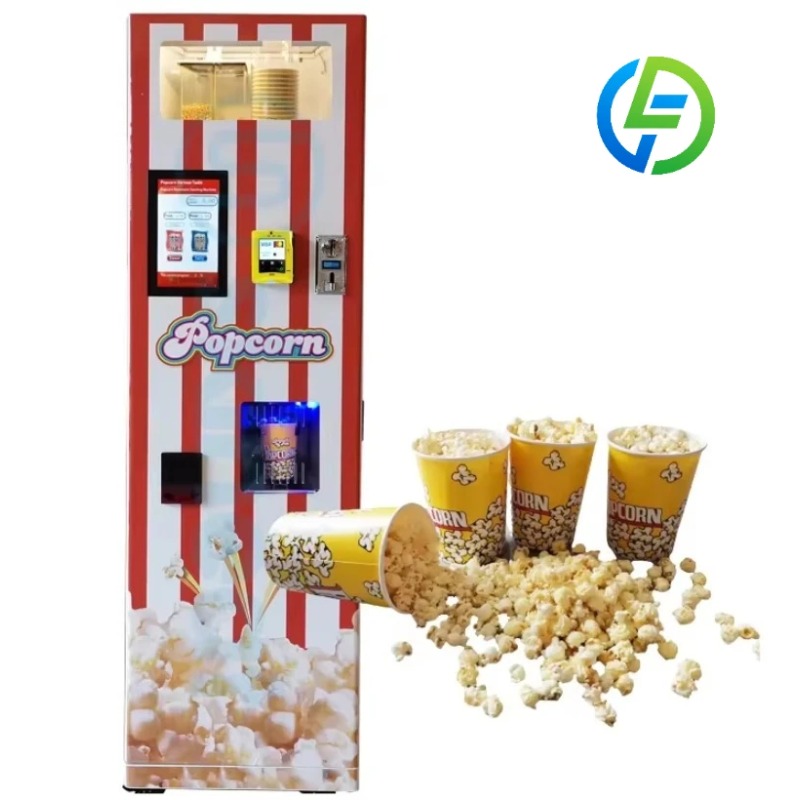 カスタマイズ可能な全自動人気ポップコーン自動販売機、複数の決 - Popcorn Vending Machine のレビューと価格