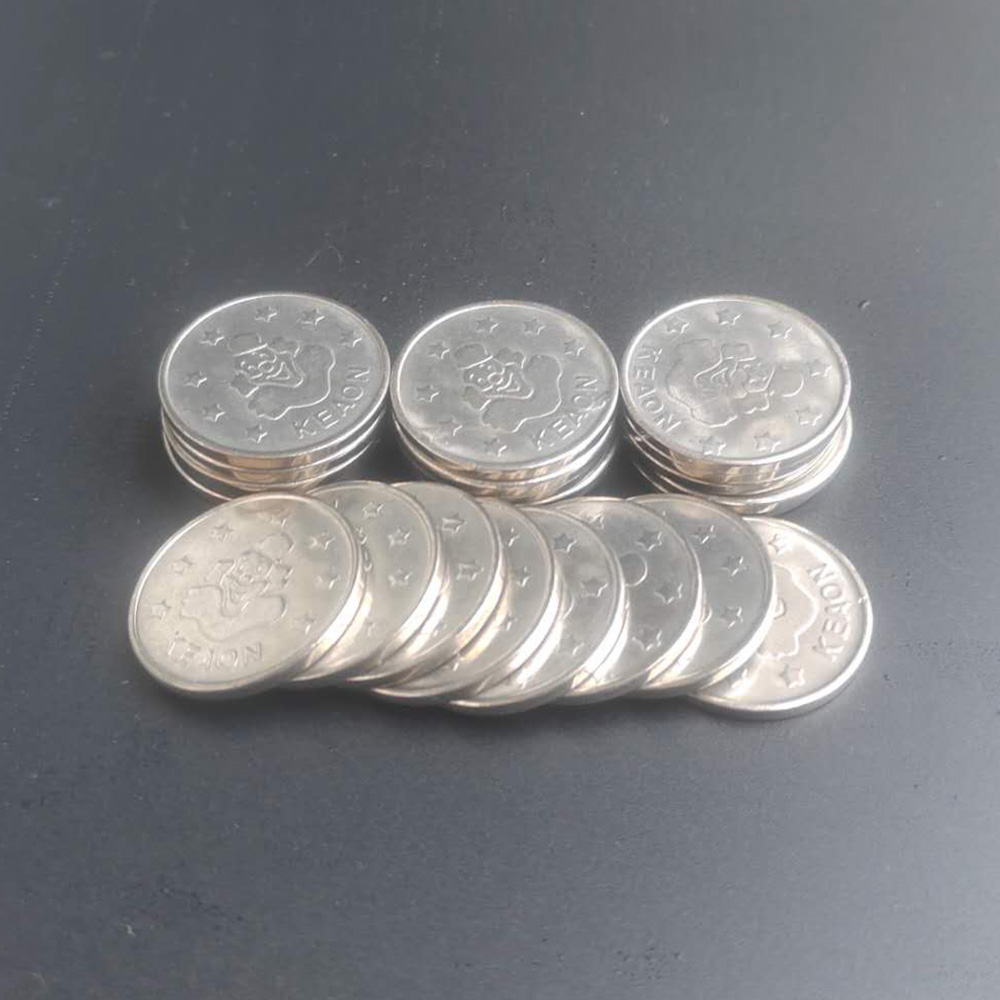 1000個 24.2*1.85mm ステンレス製アーケードゲ - Coin Pusher Machine のレビューと価格