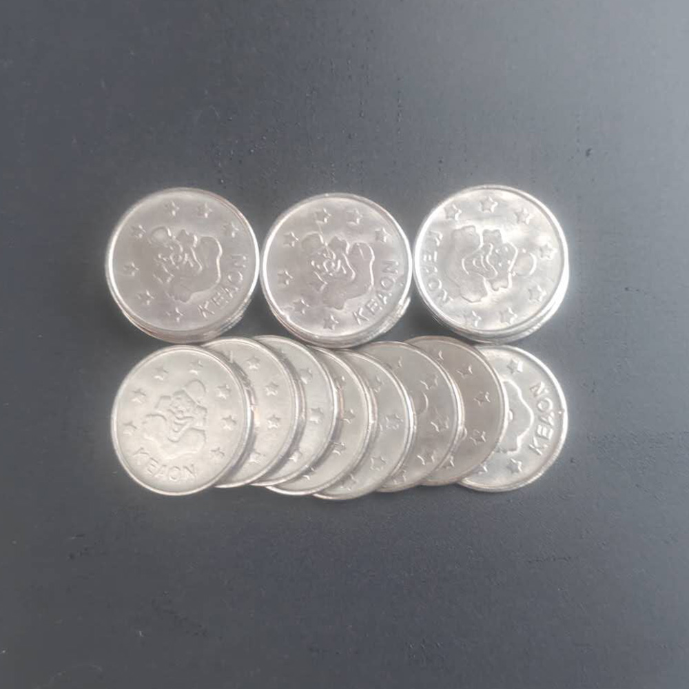 1000個 24.2*1.85mm ステンレス製アーケードゲ - Coin Pusher Machine のレビューと価格