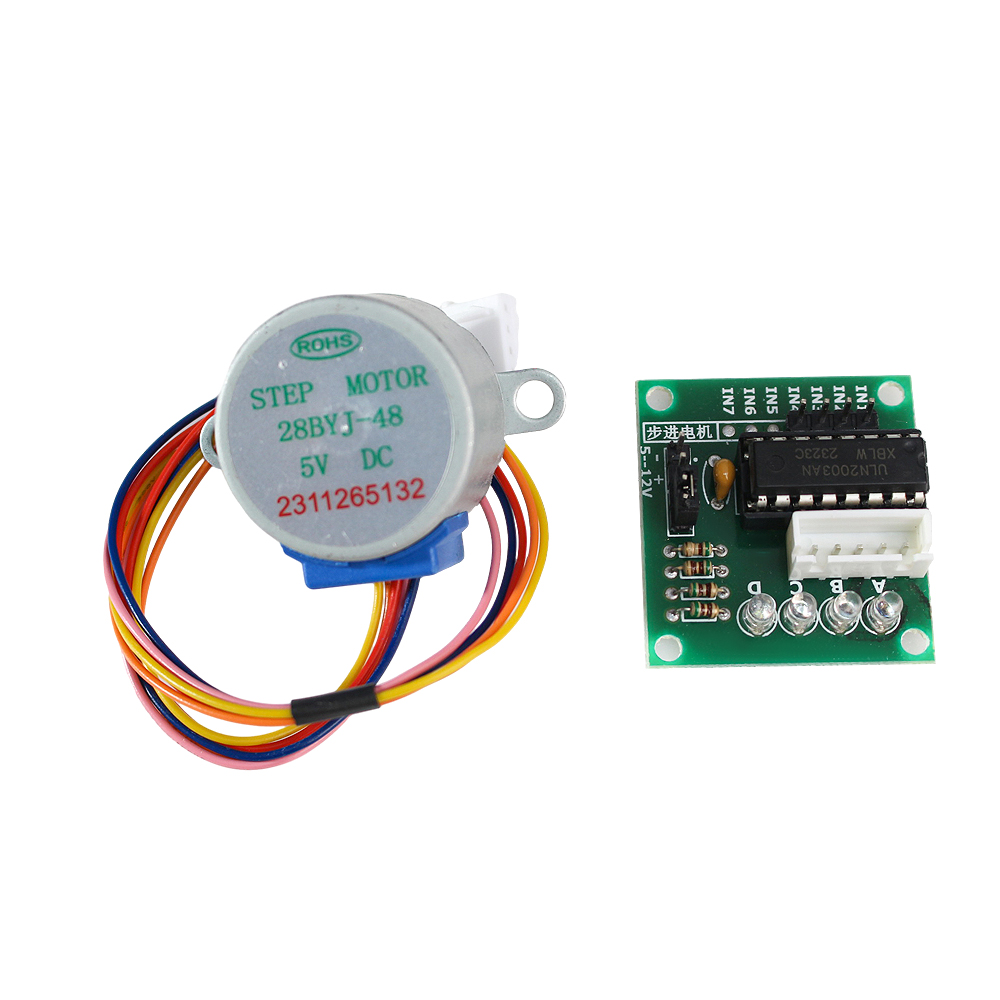28BYJ-48 ステッピングモーターキット 5V/12V  - Arduino Vending Machine Project のレビューと価格